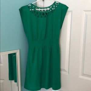 Green dress